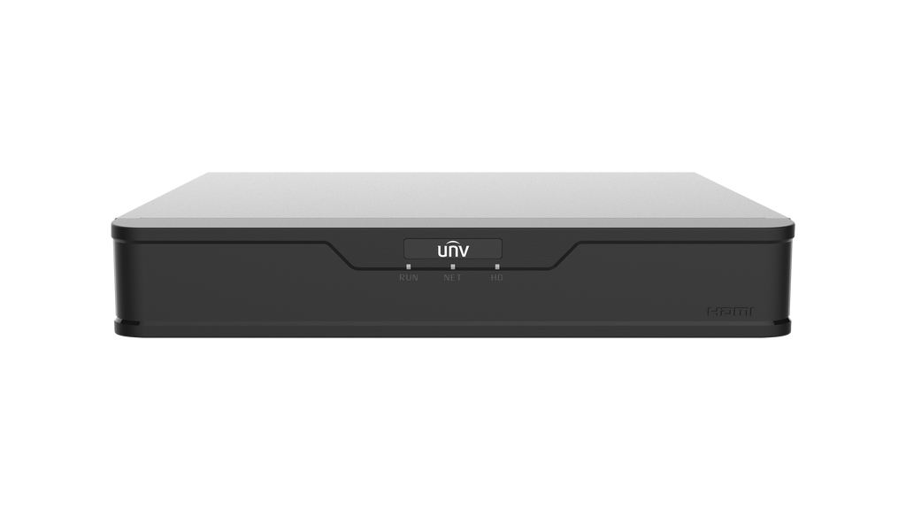 Uniview 8-Channel IQ PoE NVR | NVR301-08B-P8-IQ