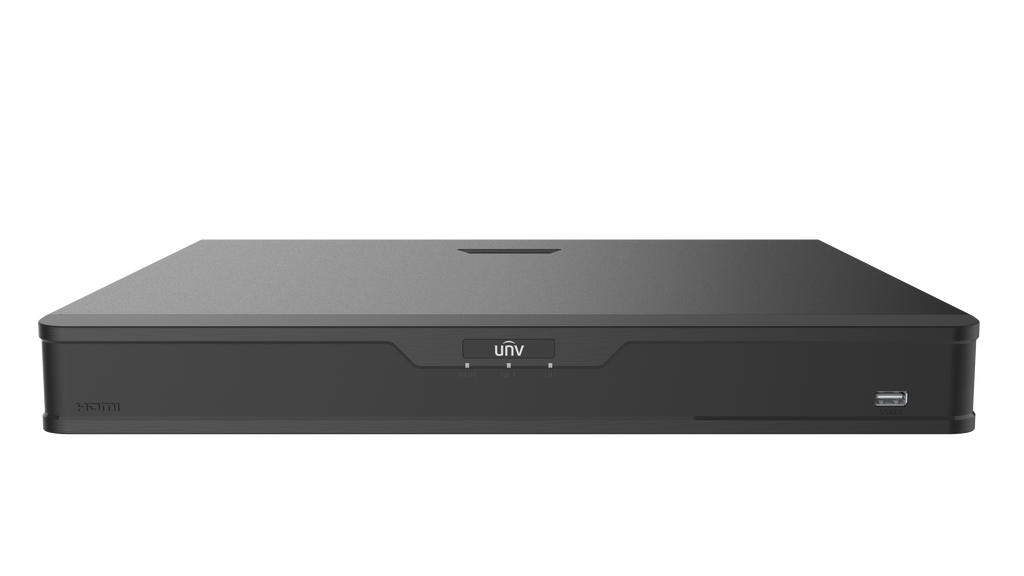 Uniview 16-Channel IQ PoE NVR | NVR302-16B-P16-IQ
