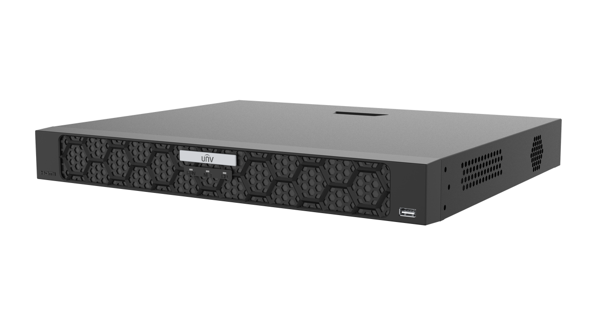Uniview 16-Channel IQ PoE NVR | NVR502-16B-P16-IQ