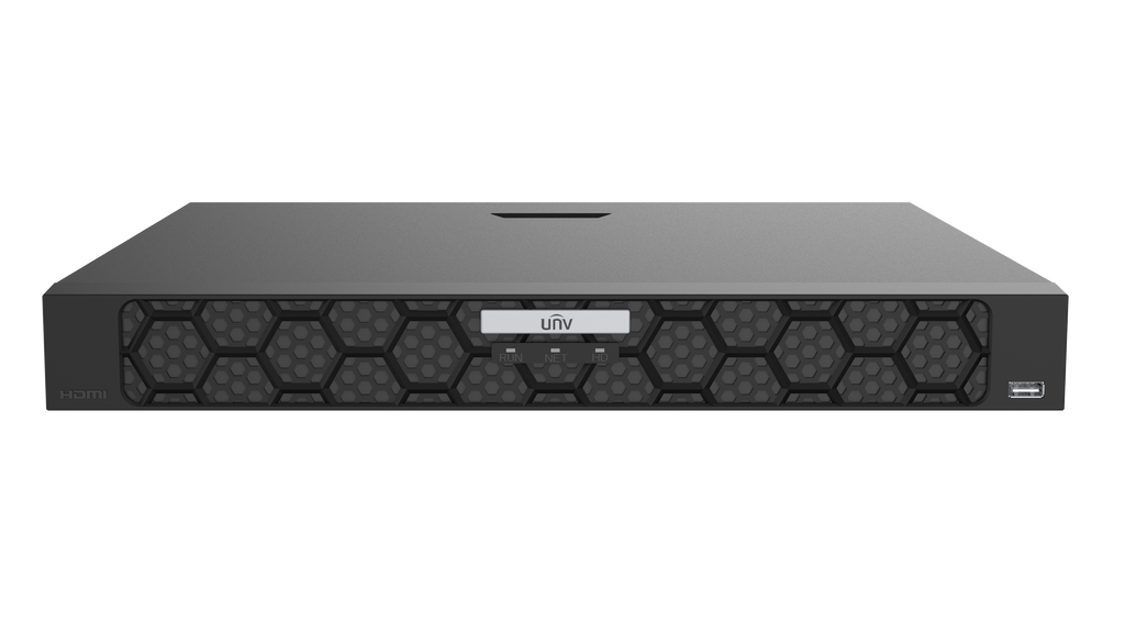 Uniview 16-Channel IQ PoE NVR | NVR502-16B-P16-IQ
