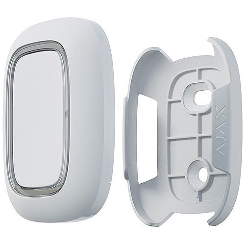 Ajax Holder for Button/DoubleButton — White — front view