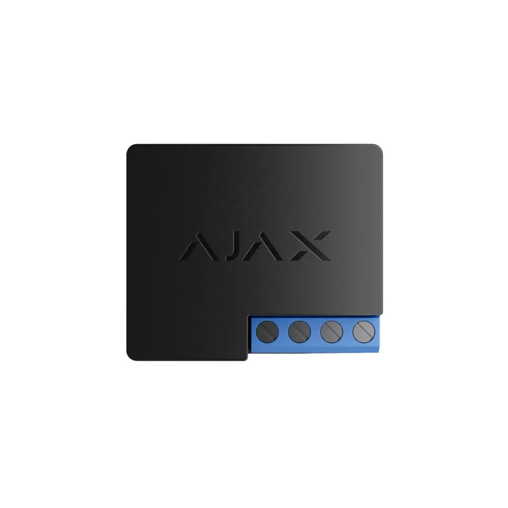Ajax WallSwitch — Black — front view