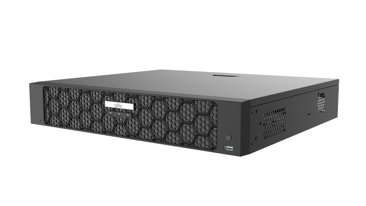 Uniview 32-Channel IQ PoE NVR | NVR504-32B-P16-IQ