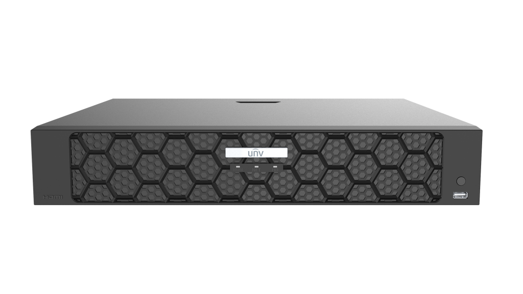 Uniview 32-Channel IQ PoE NVR | NVR504-32B-P16-IQ